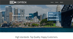 Desktop Screenshot of comtex.com.au